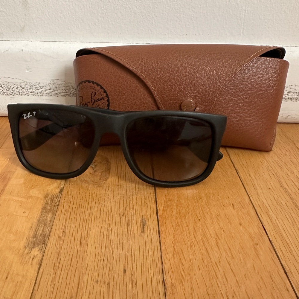 Ray-Ban Black Justin Sunglasses - Polarized